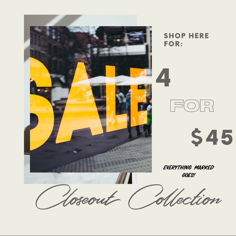 Closeout Collection